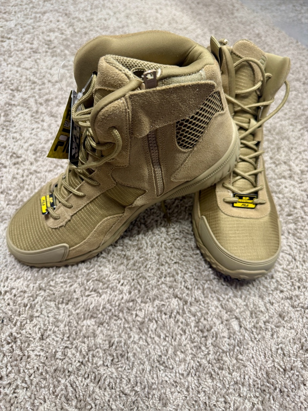 Fila Chastizer Men's Work Boot - Tan